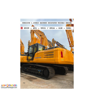 Lonking CDM6225N 1.1 cubic backhoe excavator weichai Engine