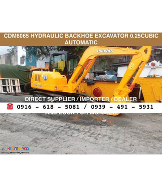 CDM6065 Lonking 0.25cubic Backhoe Excavator (Automatic) 