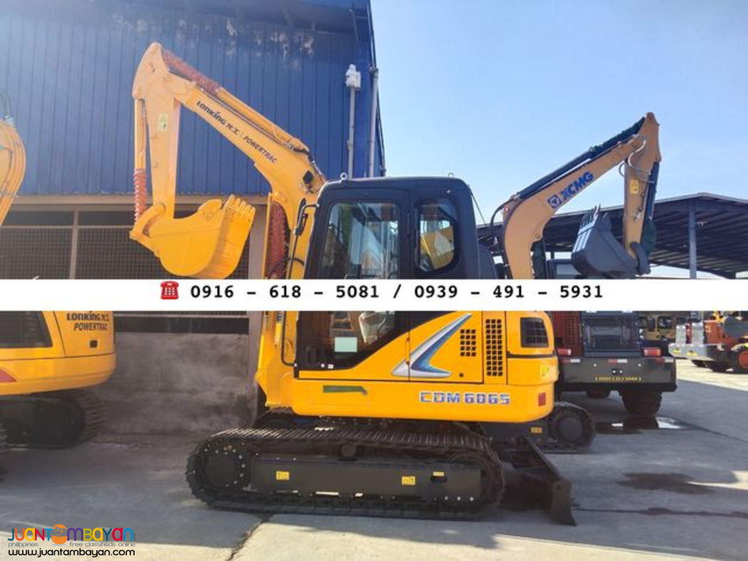 CDM6065 Lonking 0.25cubic Backhoe Excavator (Automatic) 