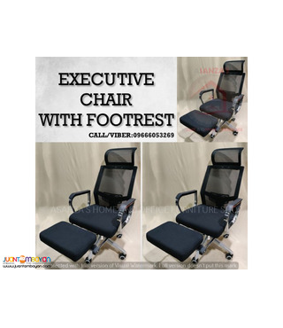 EXECUTIVE CHAIR WITH FOOTREST