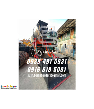 Self-Loading Mixer 0.6cbm bucket cap & 5cbm Drum Cap 