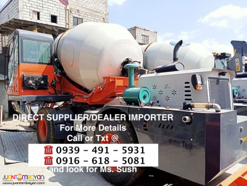 Self-Loading Mixer 0.6cbm bucket cap & 5cbm Drum Cap 