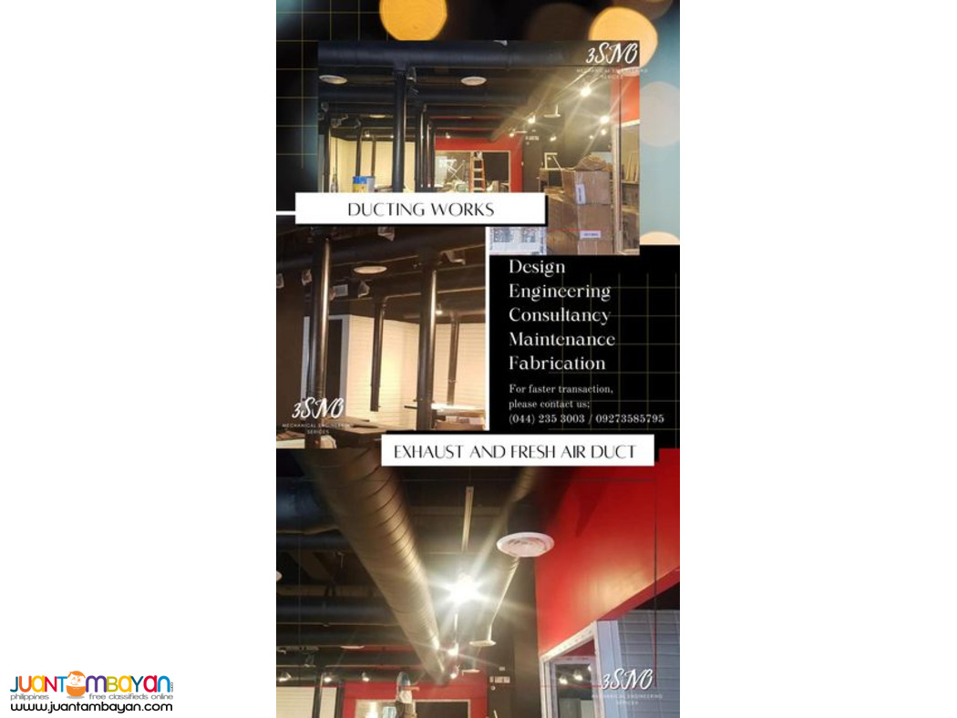 ducting works exhaust