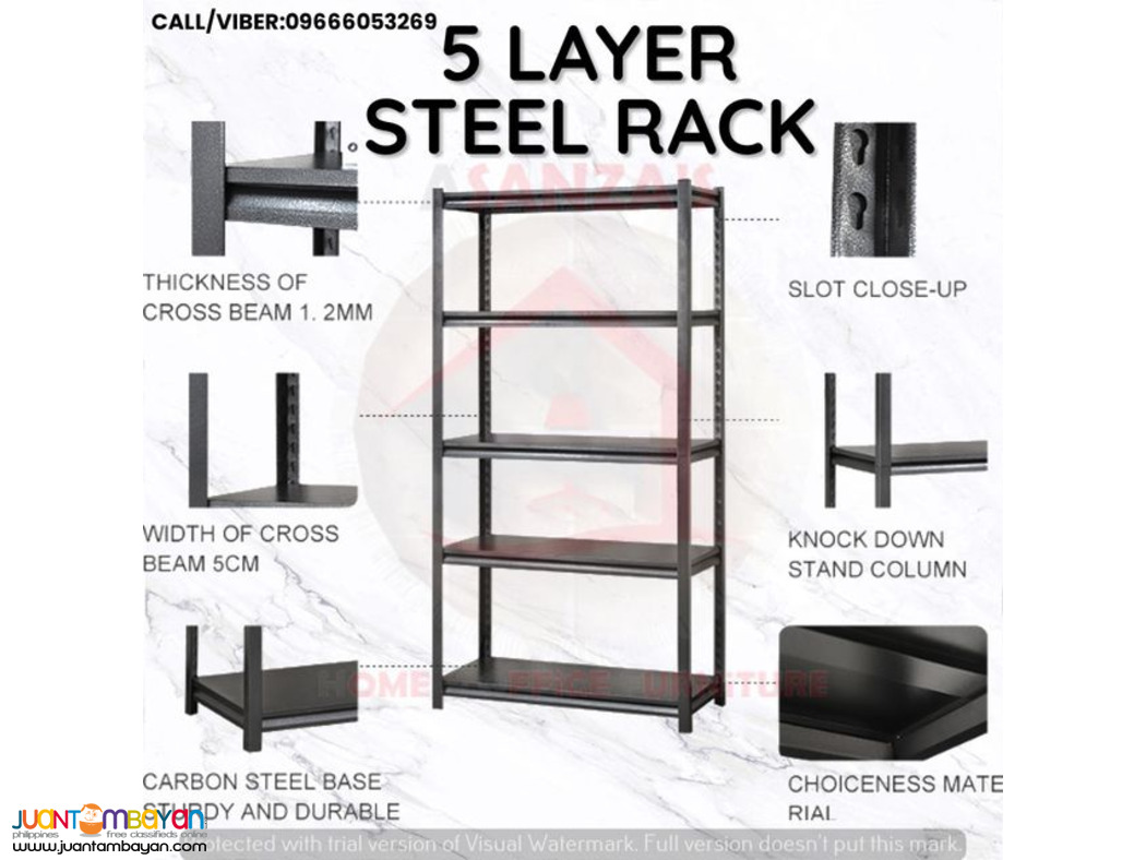5 LAYER STEEL RACK
