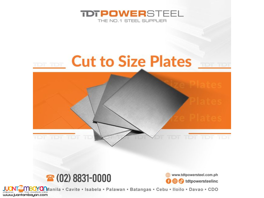 Cut to Size Plates