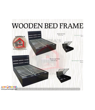 WOODEN BED FRAME