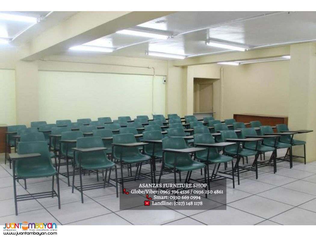 PLASTIC TRAINING CHAIR WITH TABLET & TRAY | DIRECT FACTORY PRICE