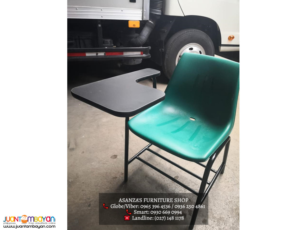 PLASTIC TRAINING CHAIR WITH TABLET & TRAY | DIRECT FACTORY PRICE