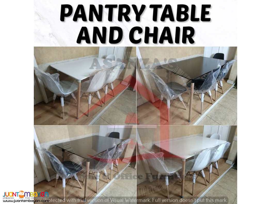 PANTRY TABLE AND CHAIR