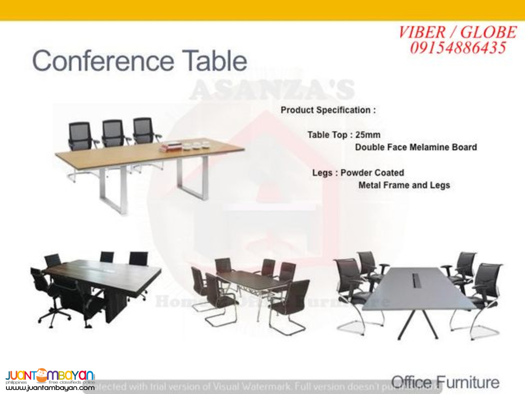 OFFICE CONFERENCE TABLE ( FACTORY PRICE )
