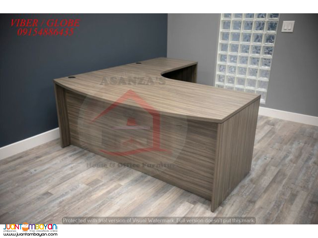 OFFICE L- TYPE EXECUTIVE TABLE (FACTORY PRICE)