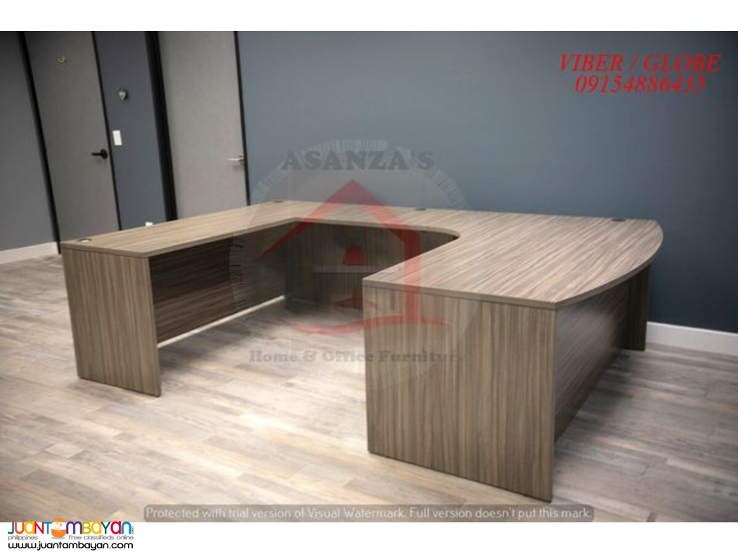 OFFICE L- TYPE EXECUTIVE TABLE (FACTORY PRICE)