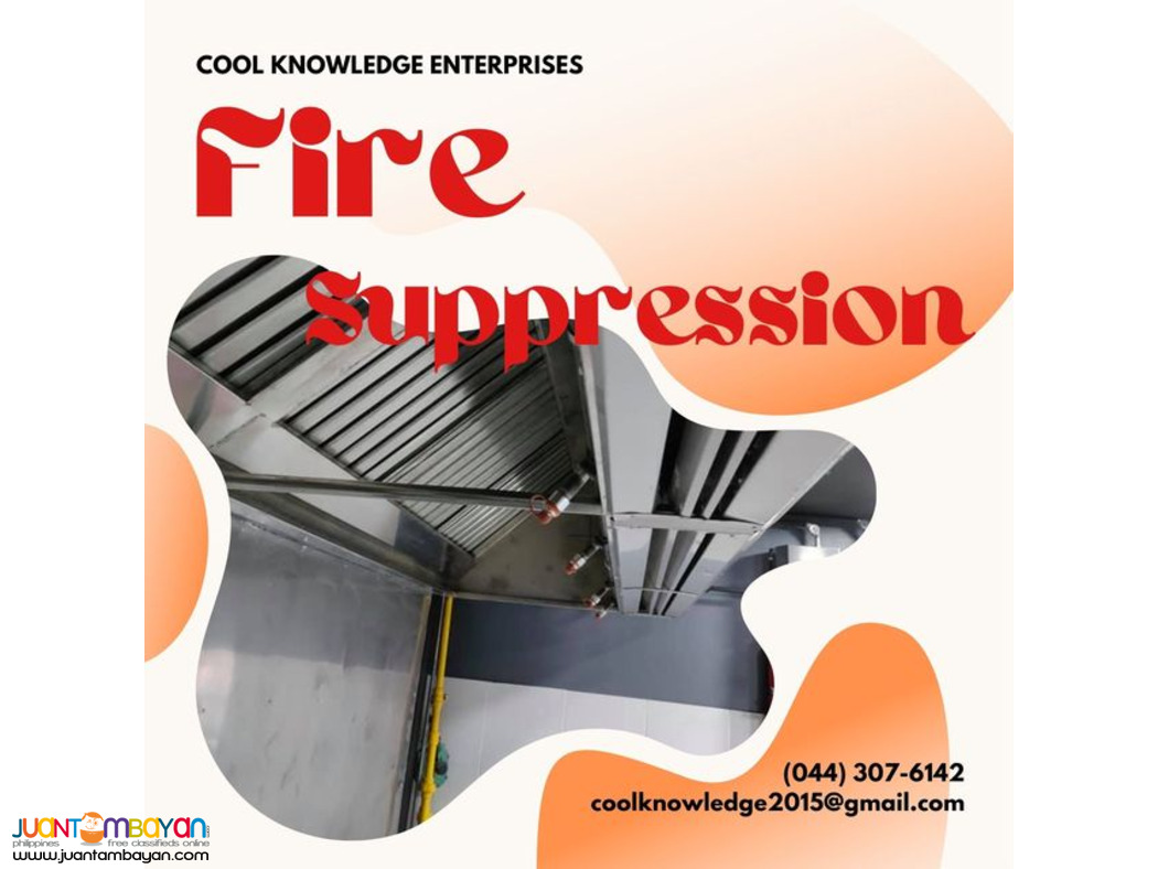 Fire Suppression . Supply and Install Fire Suppression . Supply and Install