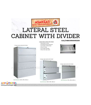 LATERAL STEELL CABINET WITH DIVIDER