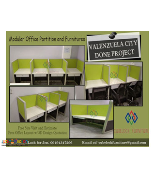 Customized Office Modular Workstation and Tables