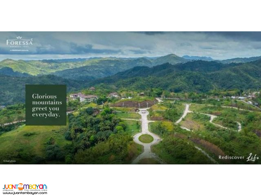 FORESSA MOUNTAIN TOWN BALAMBAN CEBU LOT FOR SALE