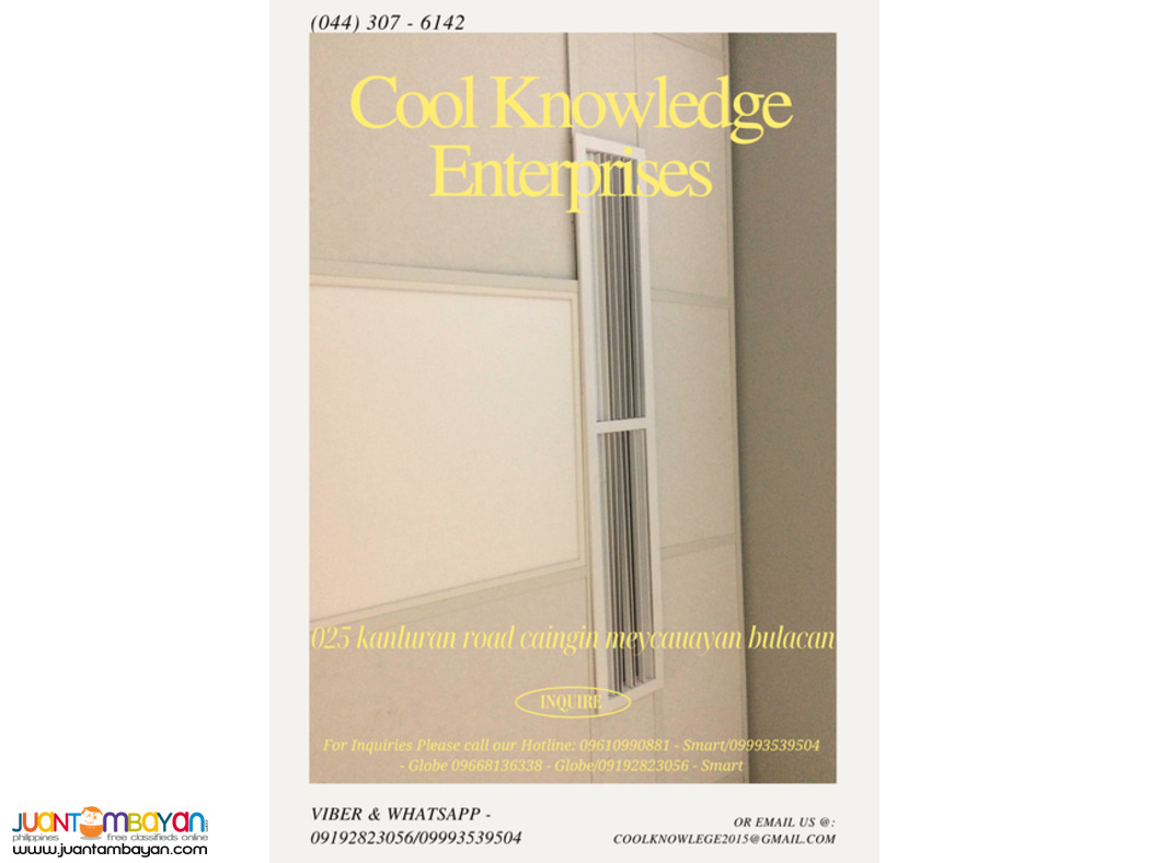 chilled water system (installation)