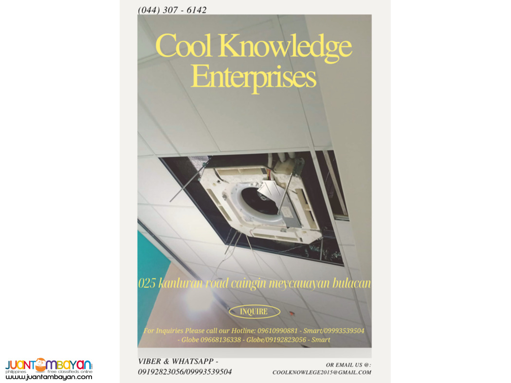 chilled water system (installation)