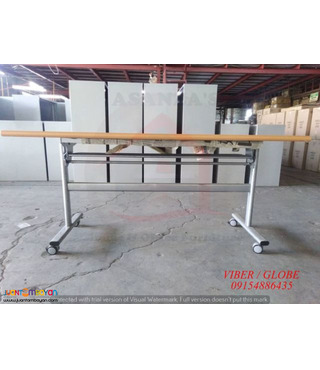 FOLDING TRINING TABLE WITH WHEELS (FACTORY PRICE)