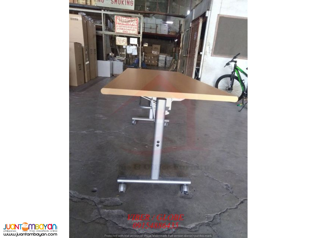 FOLDING TRINING TABLE WITH WHEELS (FACTORY PRICE)