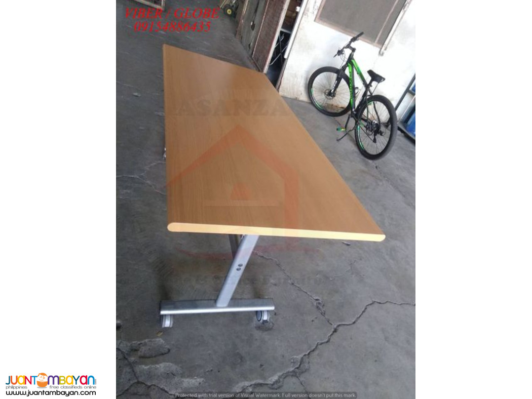 FOLDING TRINING TABLE WITH WHEELS (FACTORY PRICE)