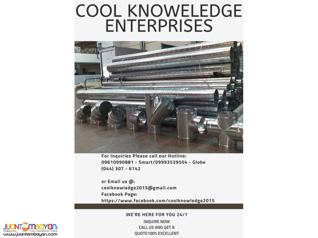 MEYCAUAYAN (DUCTING WORKS SUPPLY AND INSTALLATION)