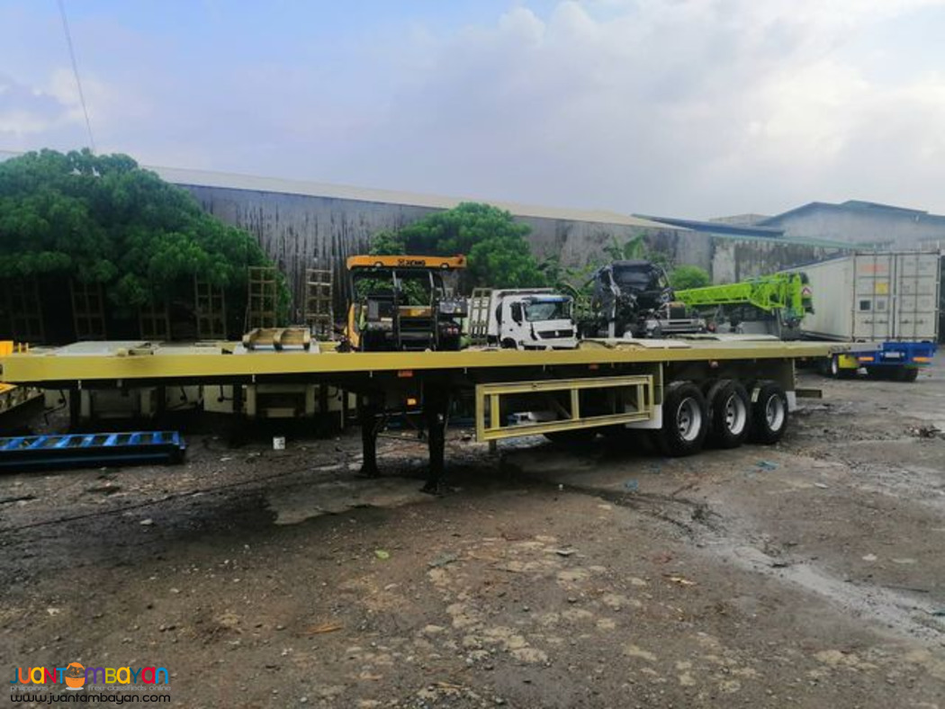 FLAT BED TRAILER 45 TONS 42 FT. 