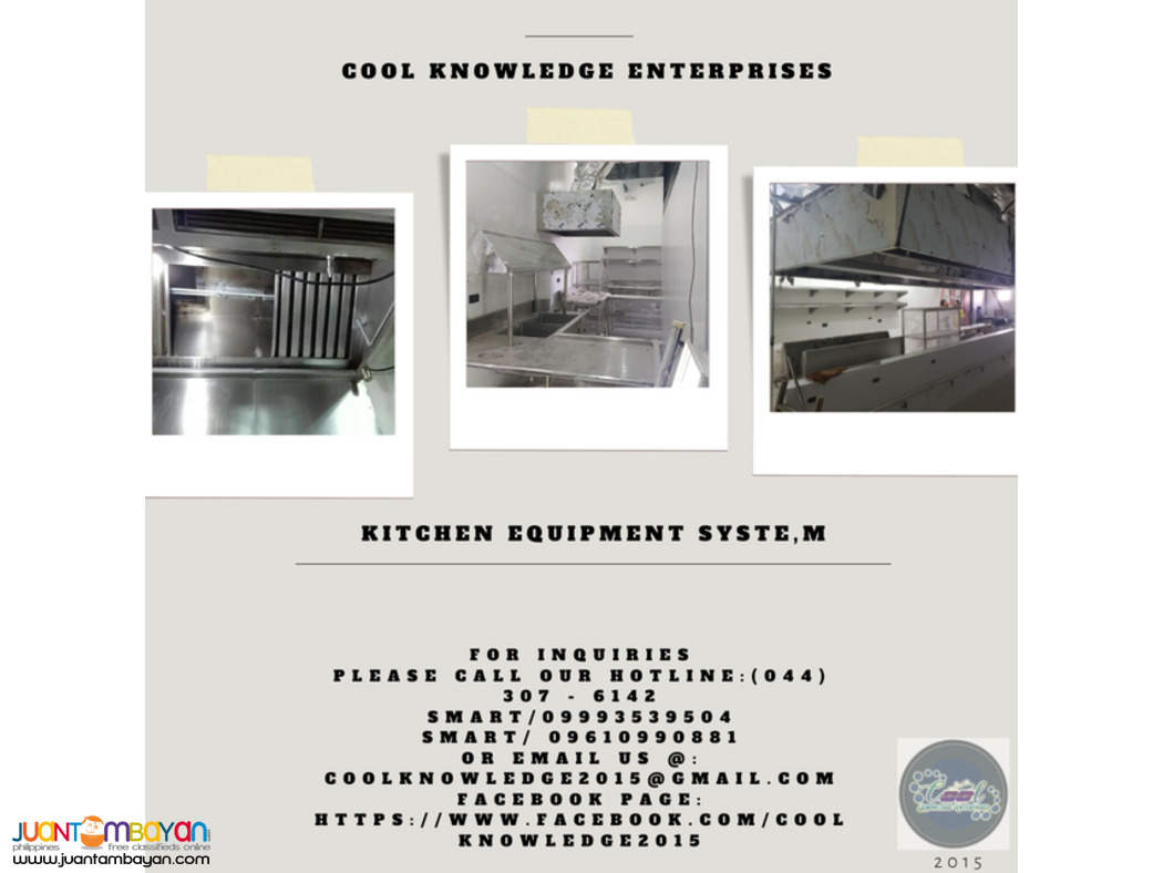 KITCHEN EQUIPMENT 