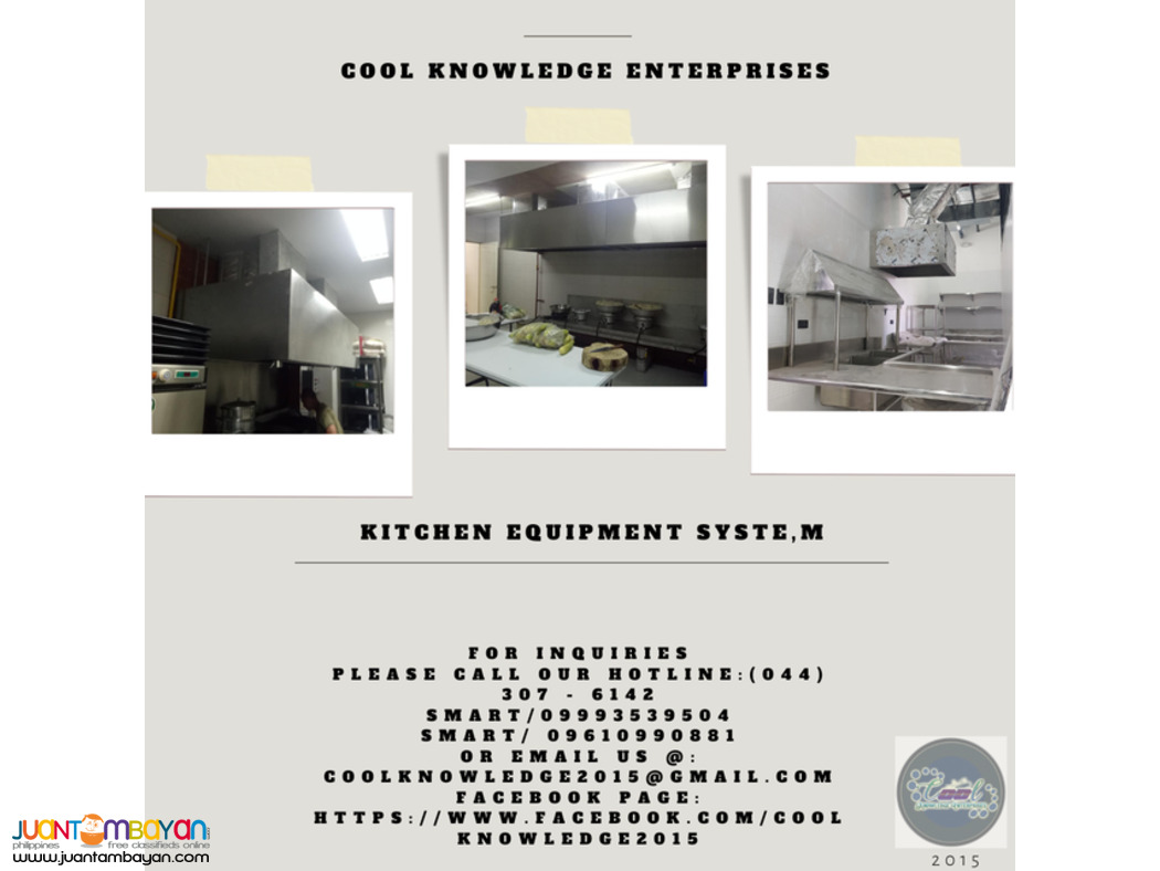 KITCHEN EQUIPMENT 