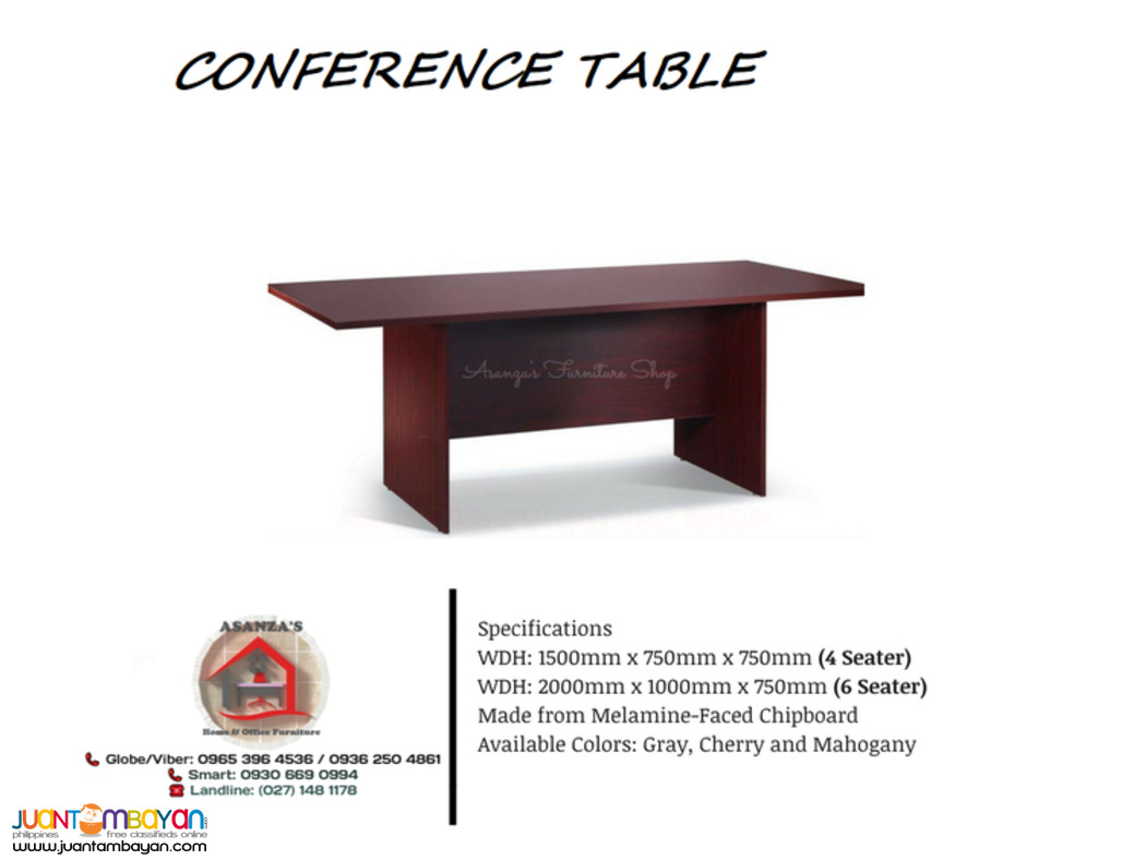 CONFERENCE TABLE * DIRECT FACTORY PRICE