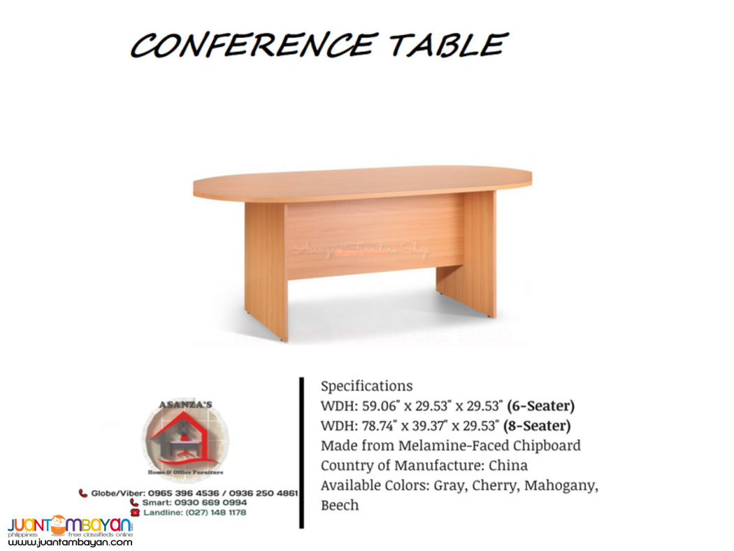 CONFERENCE TABLE * DIRECT FACTORY PRICE