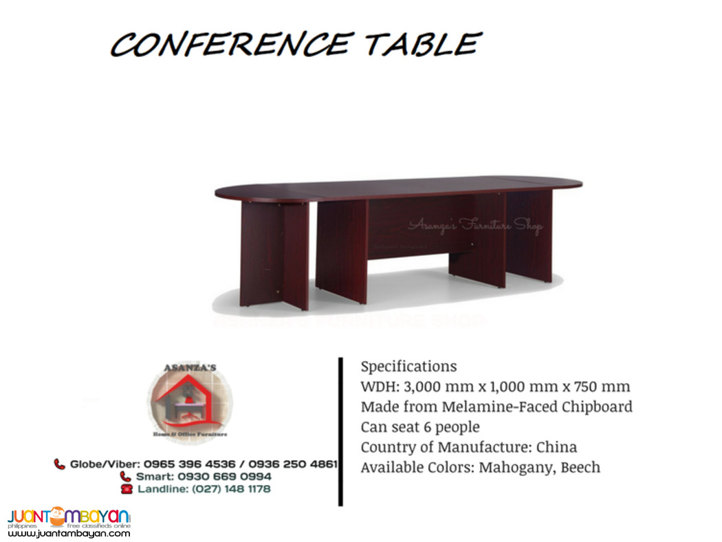 CONFERENCE TABLE * DIRECT FACTORY PRICE