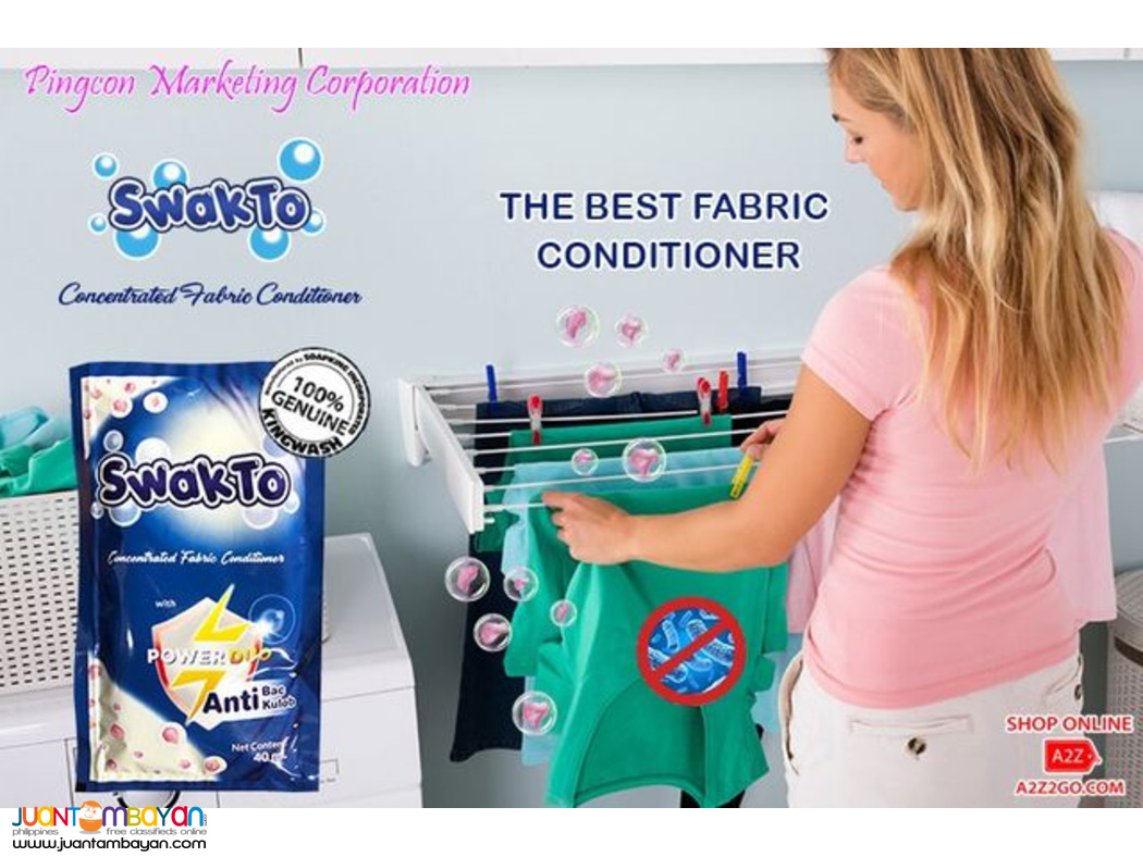 Swakto Concentrated Fabric Conditioner | 40ml X 12