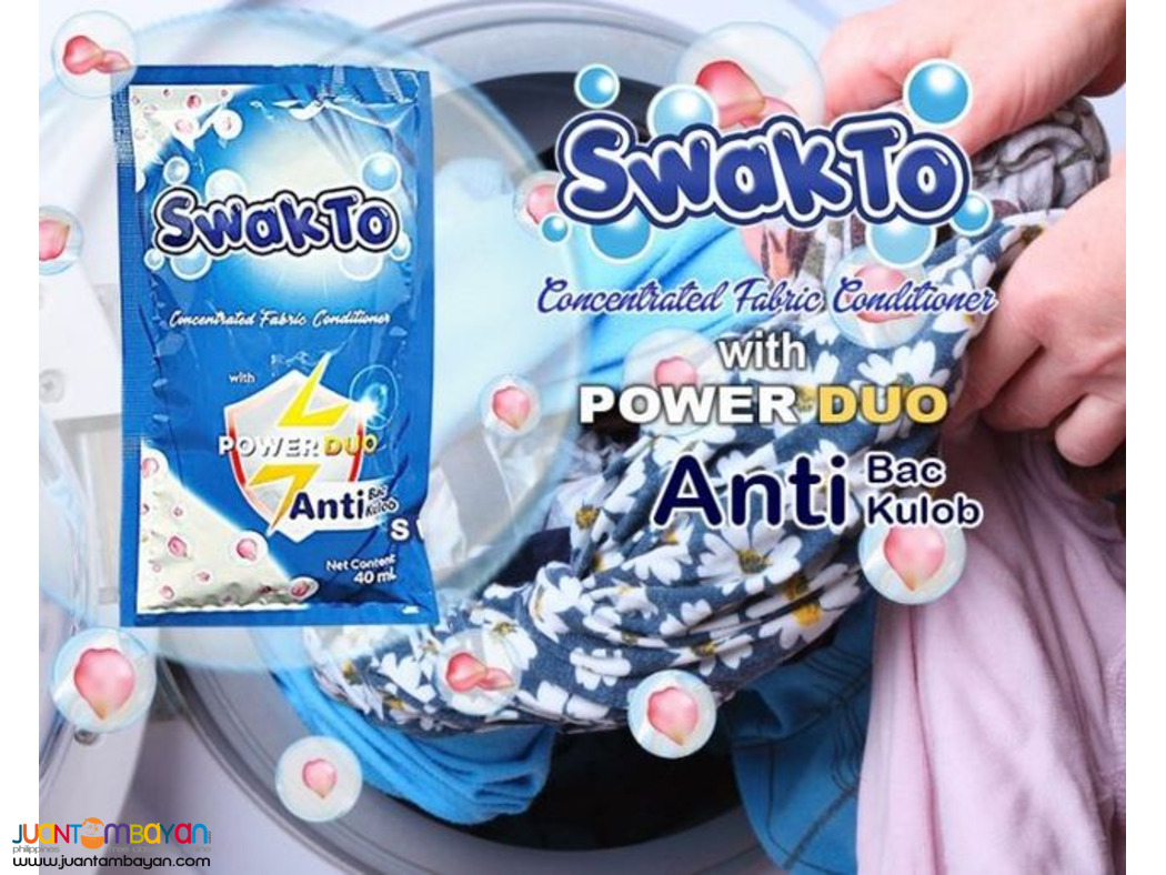 Swakto Fabcon Duo With Antibacterial | 40ml X 1