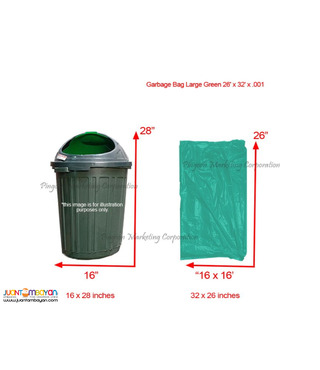 Good Quality Green Garbage Bag 