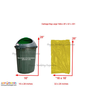 Good Quality Yellow Garbage Bag