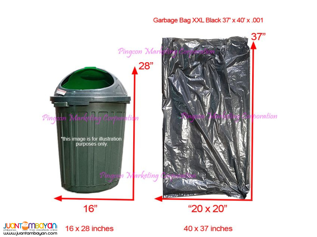 Good Quality Black Garbage Bag