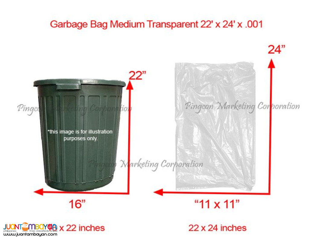 Clear Garbage Bag