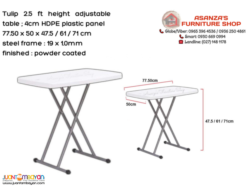 FOLDING TABLE AND CHAIRS | DIRECT FACTORY PRICE