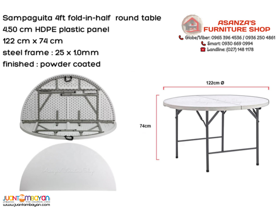 FOLDING TABLE AND CHAIRS | DIRECT FACTORY PRICE