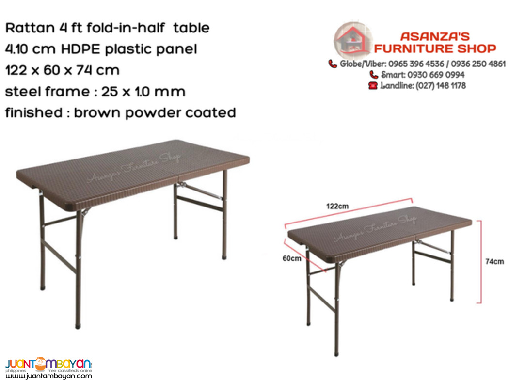 FOLDING TABLE AND CHAIRS | DIRECT FACTORY PRICE