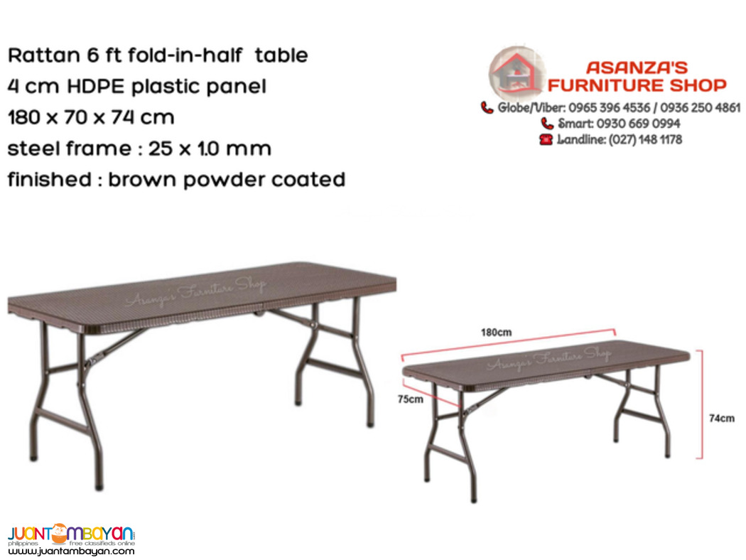FOLDING TABLE AND CHAIRS | DIRECT FACTORY PRICE