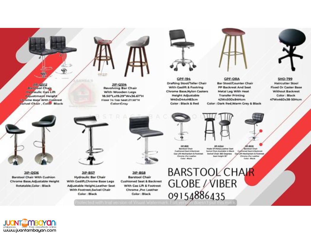 BAR STOOL CHAIR (FACTORY PRICE)