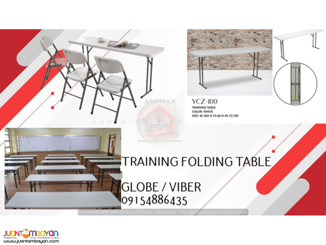 TRAINING FOLDING TABLE (FACTORY PRICE) 