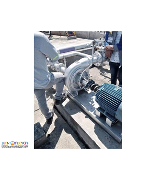 Pump shaft Repair and Motor Shaft Alignment