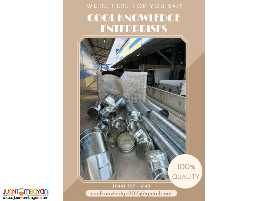 SUPPLY AND INSTALLATION OF SPIRAL DUCTING