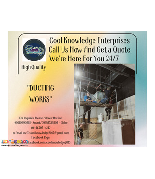 DUCTING WORKS,FABRICATE,INSTALLATION AND OTHER SERVICES