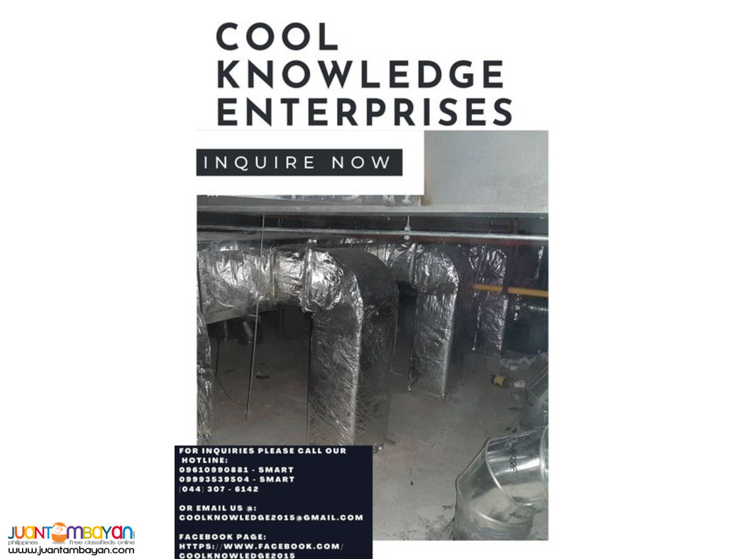 DUCTING WORKS SUPPLY AND INSTALLATION-BULACAN