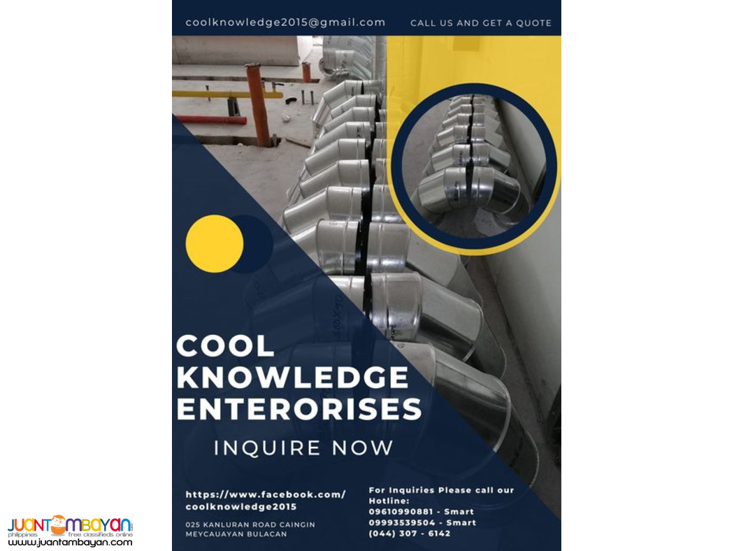 SPIRAL DUCTING INSTALLATION AND OTHER SERVICES