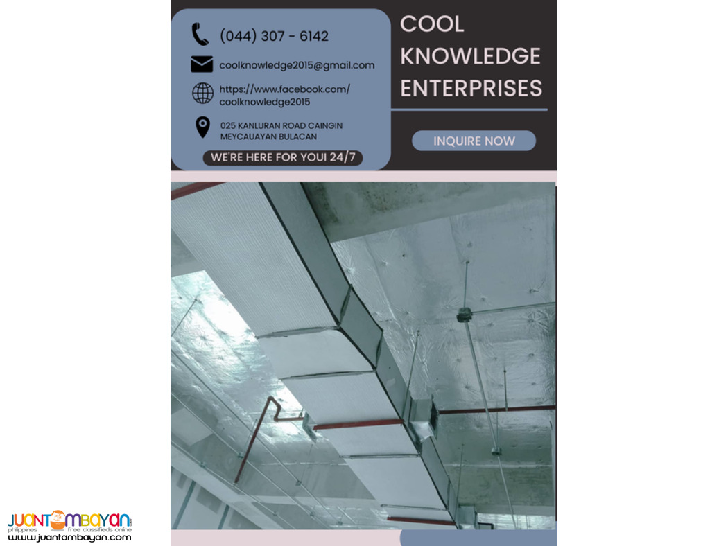 SERVICES.SUPPLY AND INSTALLATION OF DUCTING WORKS